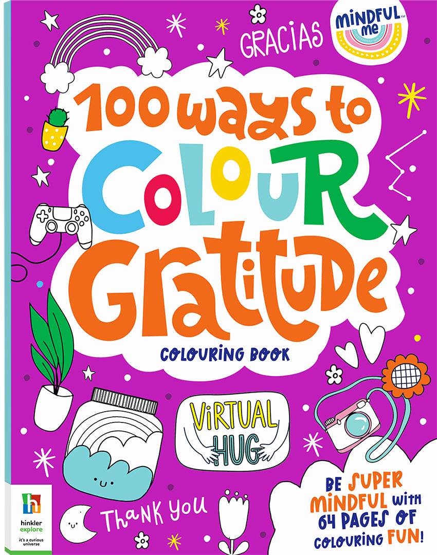 Mindful Me 100 Ways to Colour Gratitude