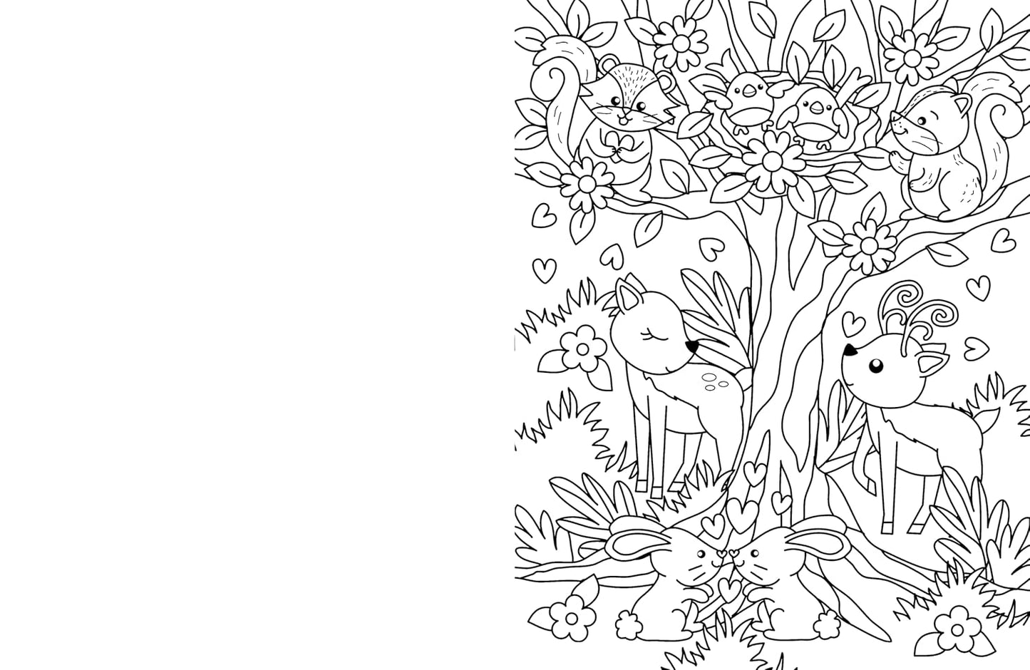 Love Cuties Cosy Colouring Book