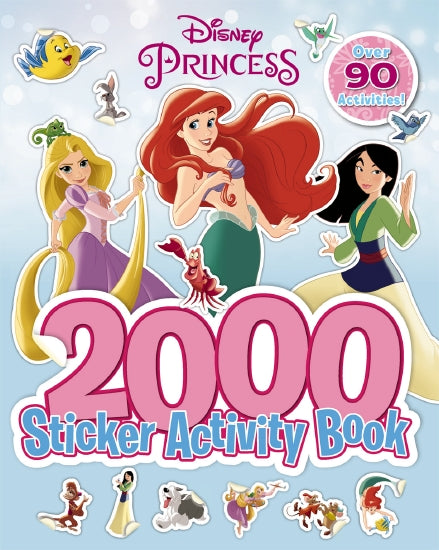 Disney Princess: 2000 Sticker Activity Book