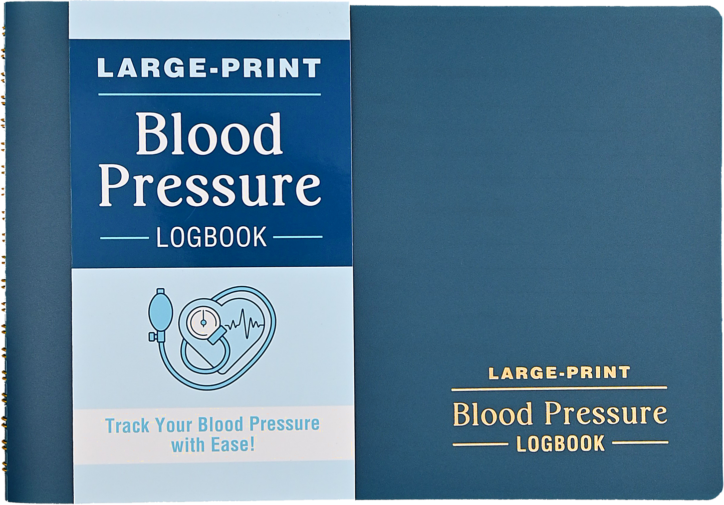 Blood Pressure Logbook (Large Print)