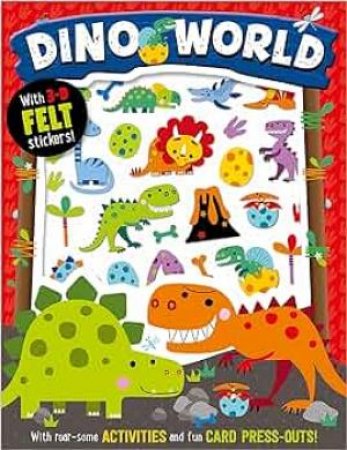 Dino World (With 3D Felt Stickers)