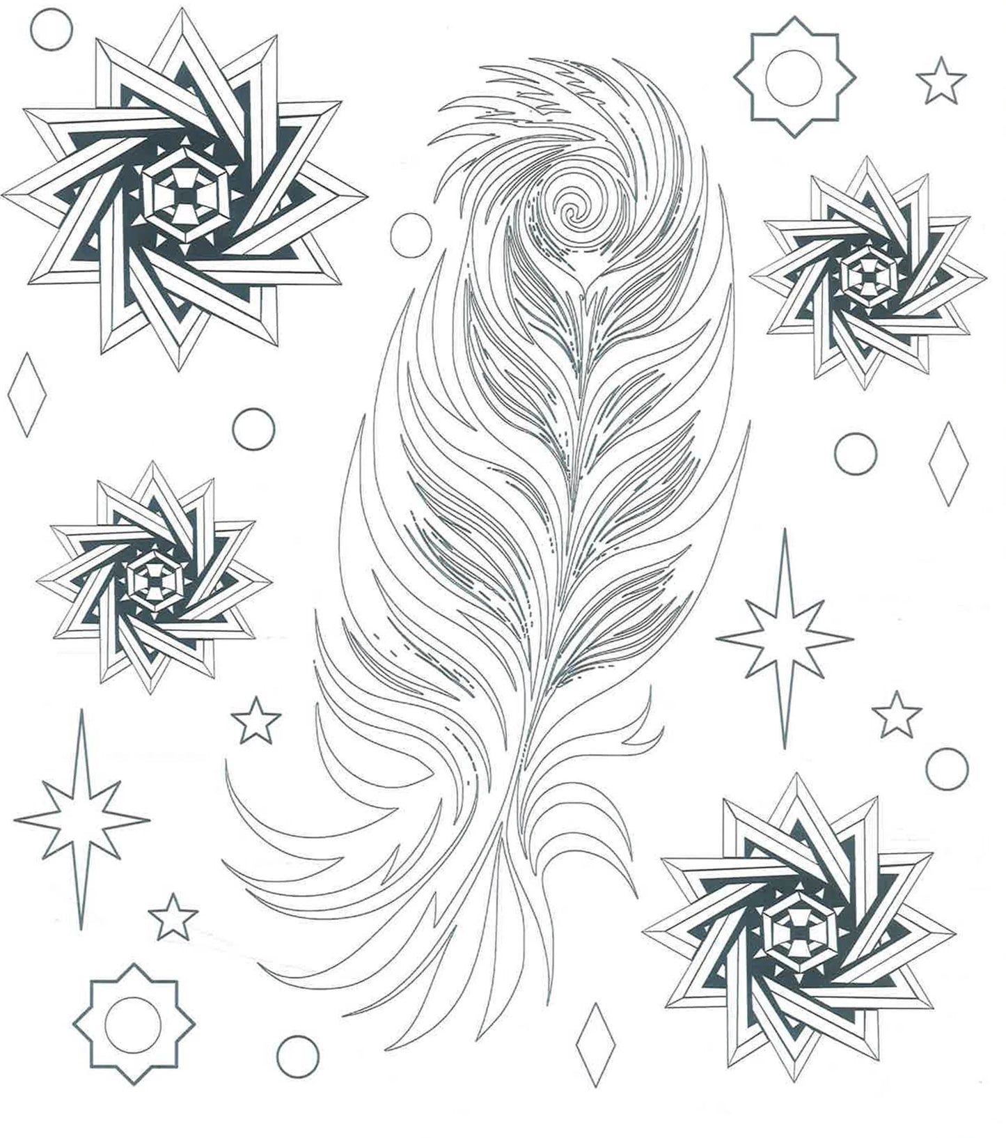 Timeless Relaxation Witch and Fairy Adult Colouring Book.