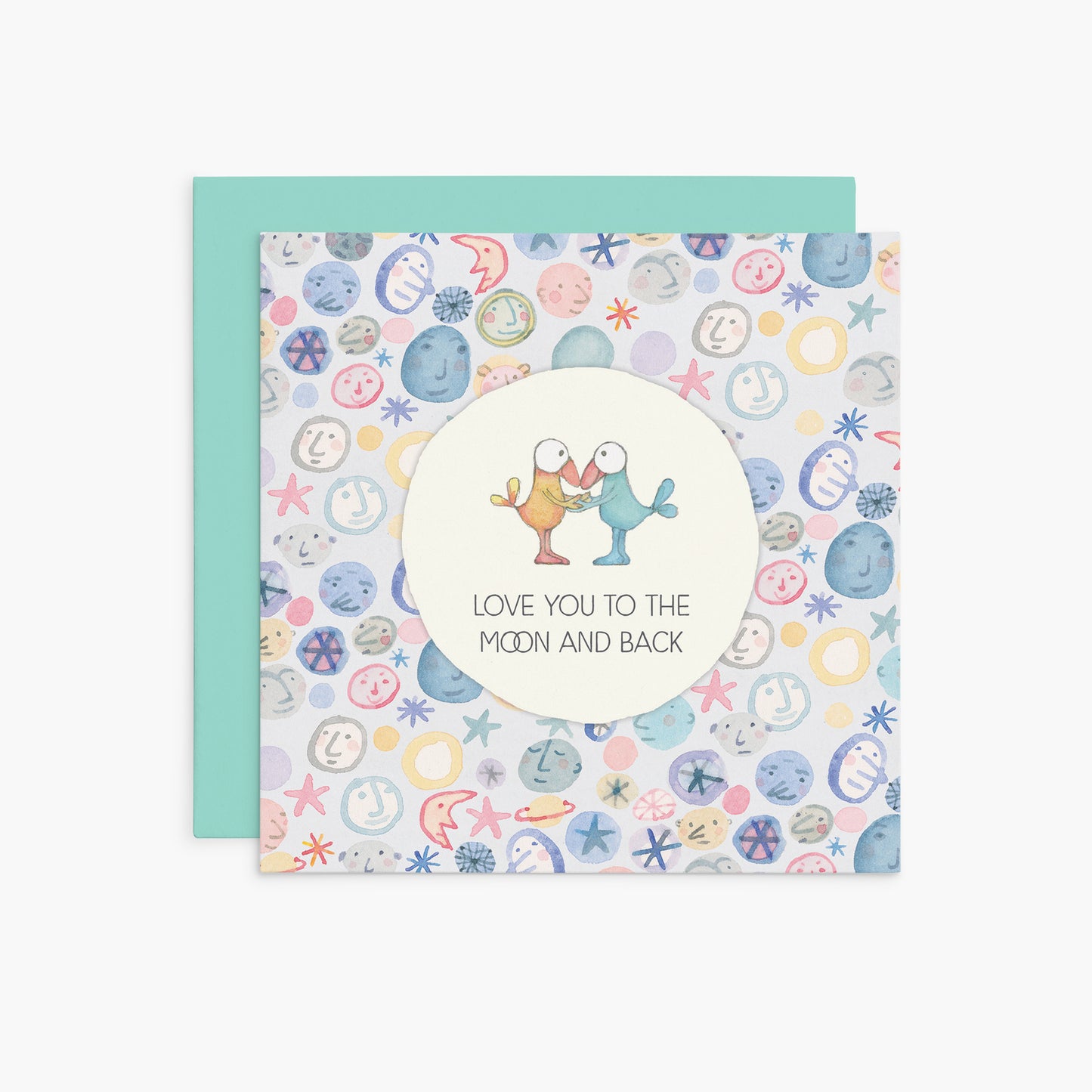 Twigseeds Card - Love you to the moon and back