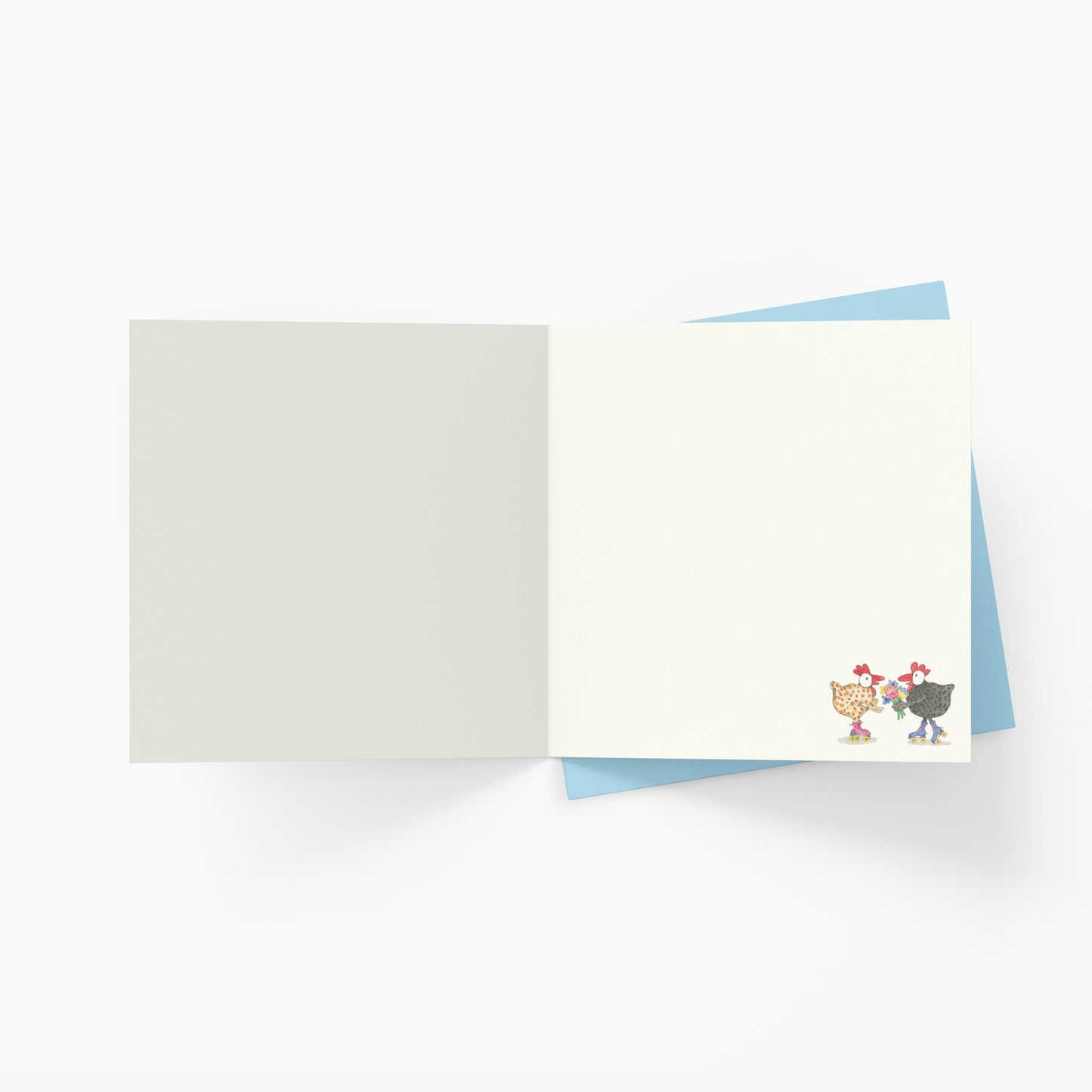 Twigseeds Birthday Card - Let's Flock And Roll!