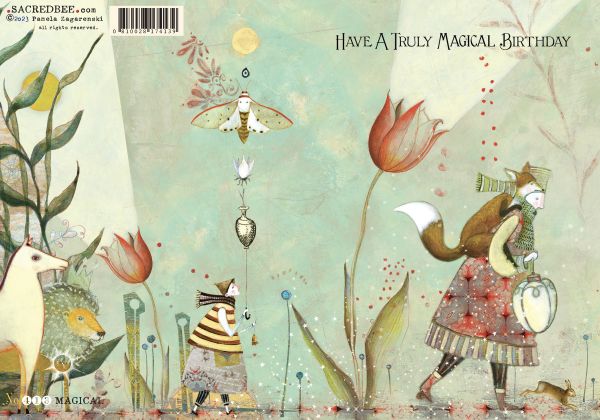 Magical - SacredBee Birthday Card