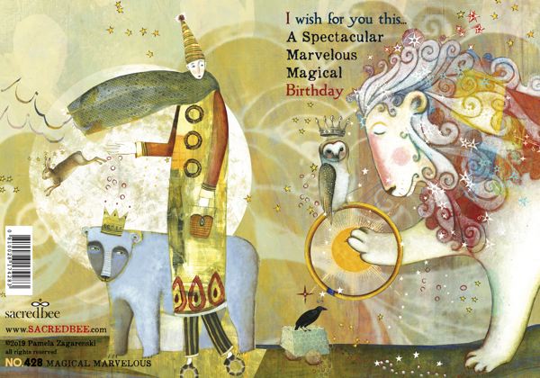 Magical Marvelous - SacredBee Birthday Card