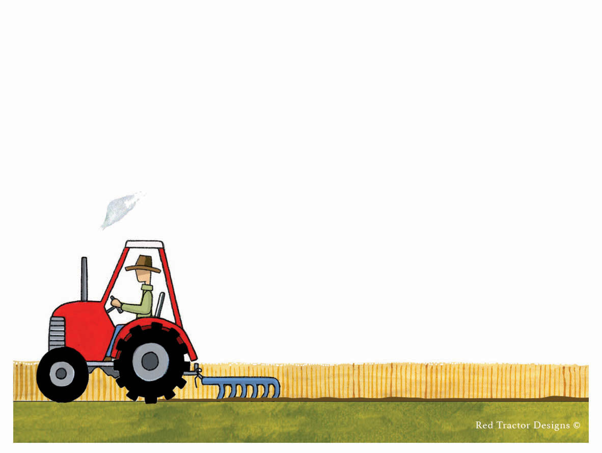 On the Tractor Sticky Notes