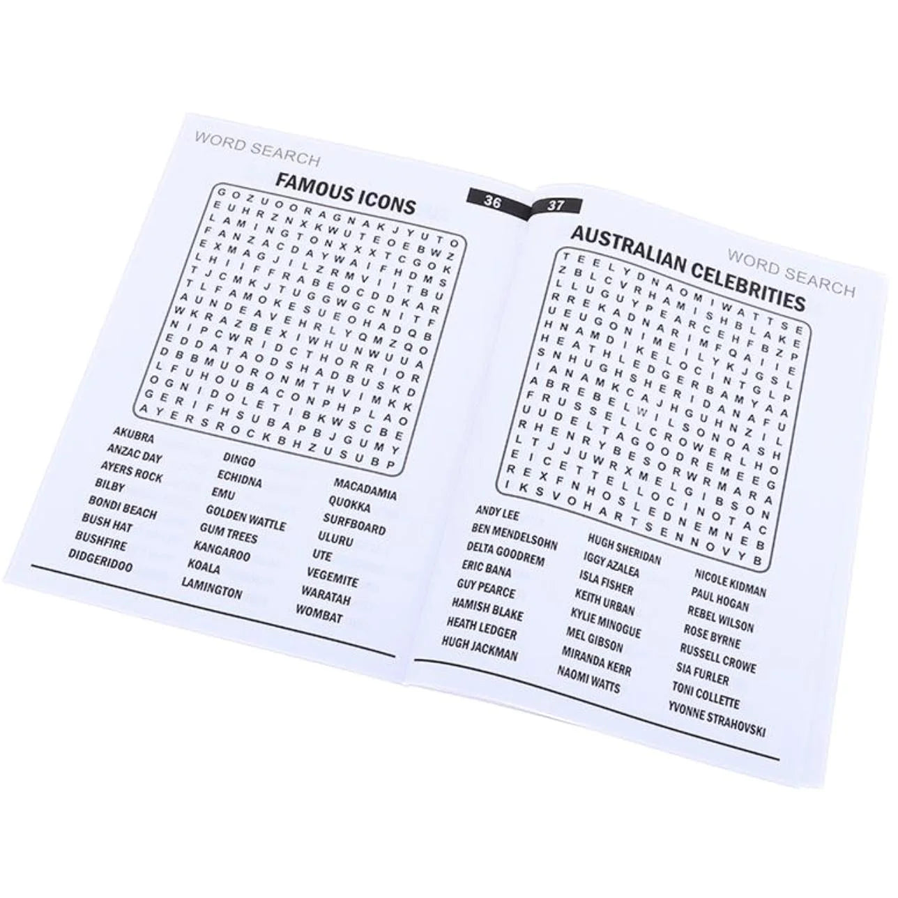 Australian Wordsearch Puzzle Book