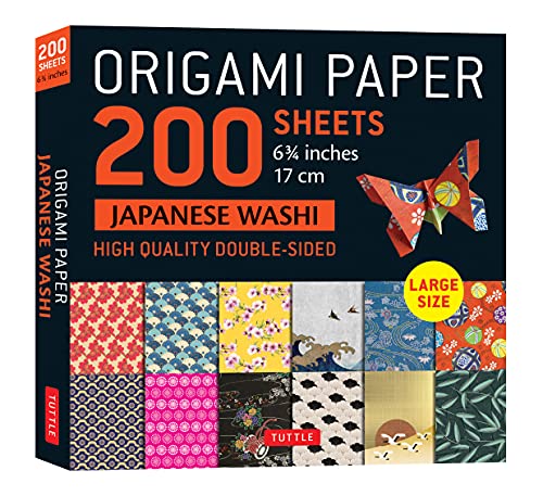 Origami Paper 200 sheet Japanese Washi Patterns