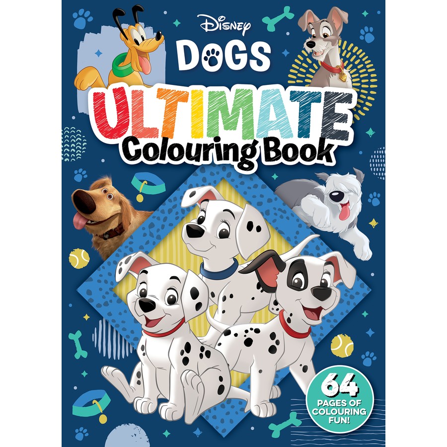 Disney Dogs: Ultimate Colouring Book