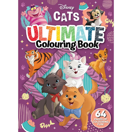 Disney Cats: Ultimate Colouring Book
