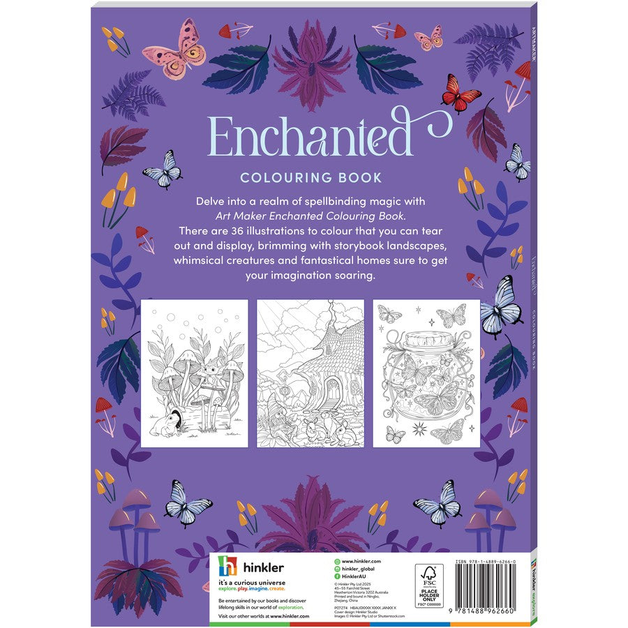 Art Maker Enchanted Colouring Book