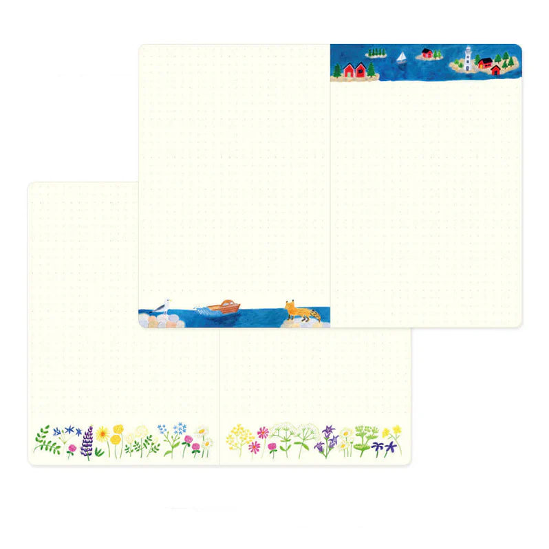 Scandinavia Dot Grid Notebook