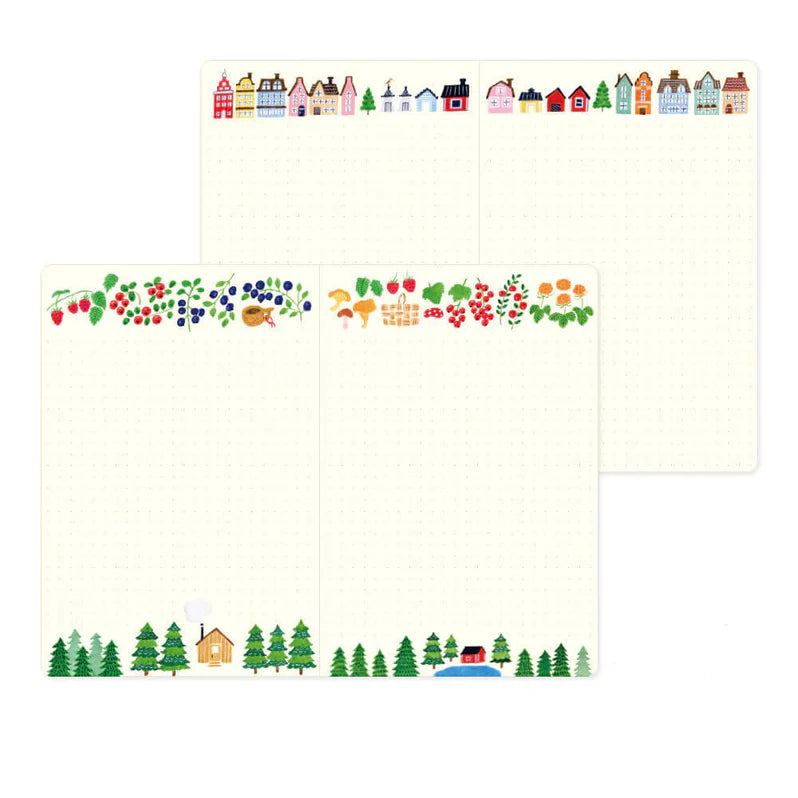 Scandinavia Dot Grid Notebook