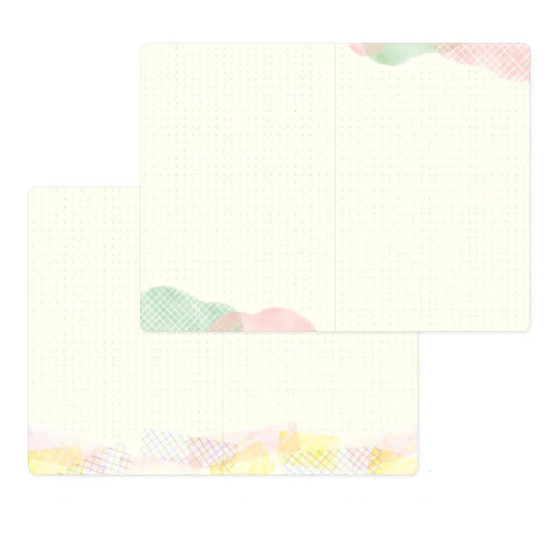 Watercolour Dot Grid Notebook