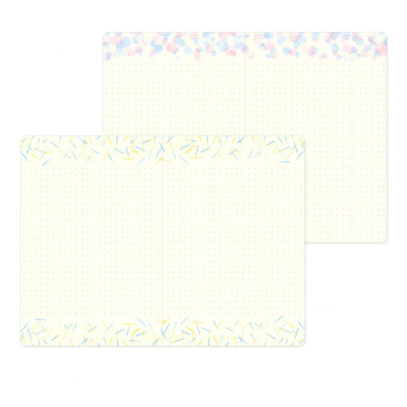 Watercolour Dot Grid Notebook