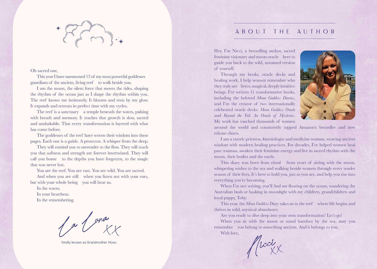 2027 Moon Goddess Diary