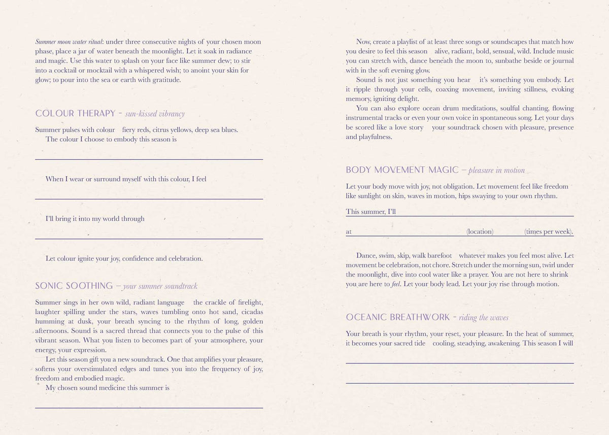 2027 Moon Goddess Diary