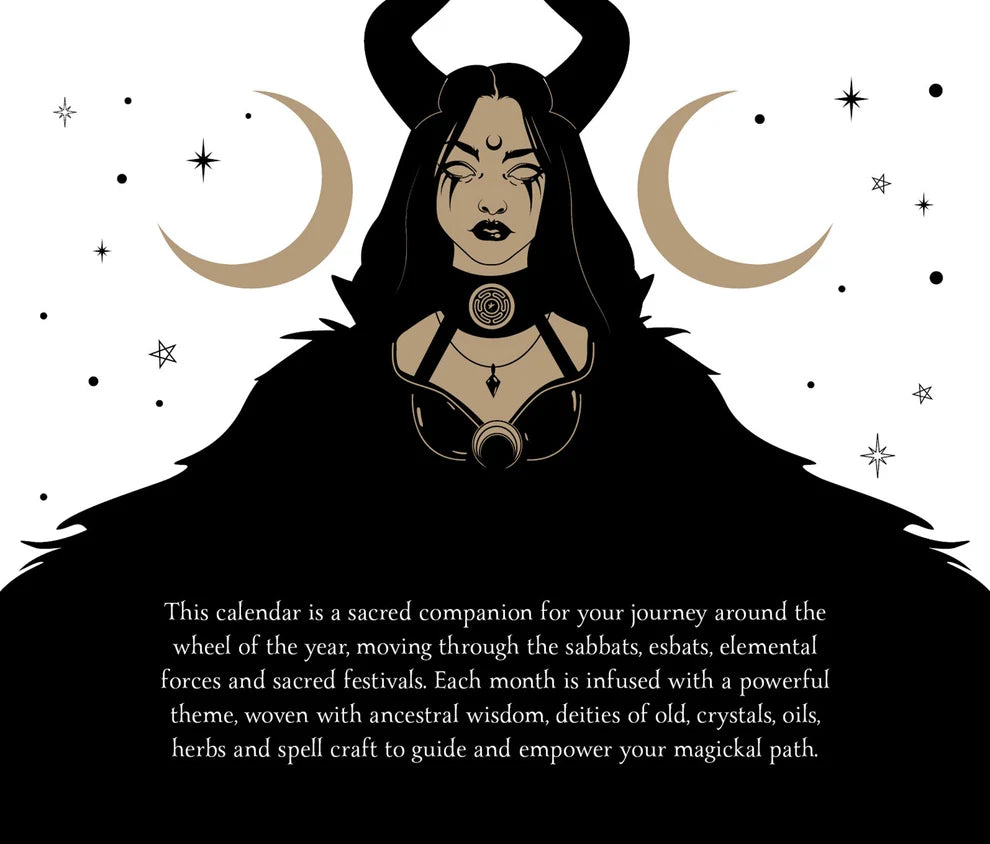 2027 Witch's Day to Day Desk Calendar