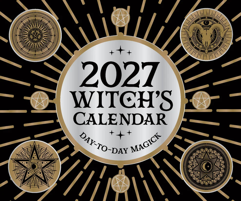 2027 Witch's Day to Day Desk Calendar