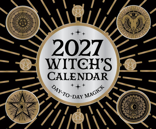 2027 Witch's Day to Day Desk Calendar
