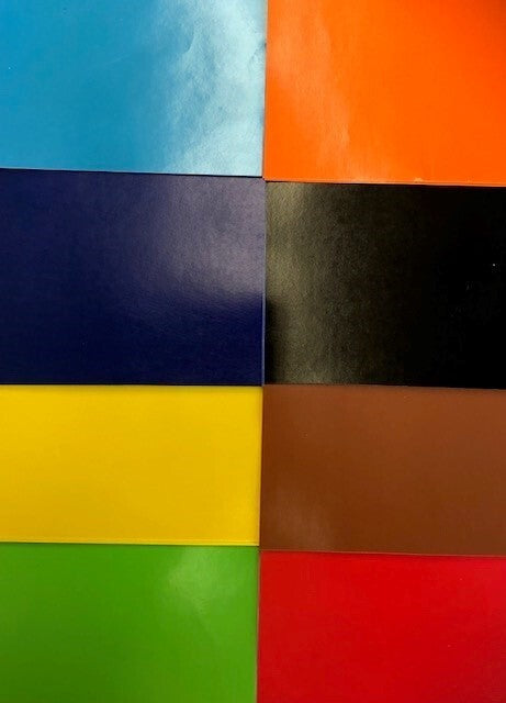 Rainbow Square 127mm Glossy (120 pages assorted)