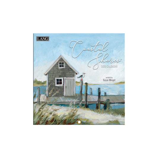 Coastal Shores - LANG 2026 Mini Wall Calendar
