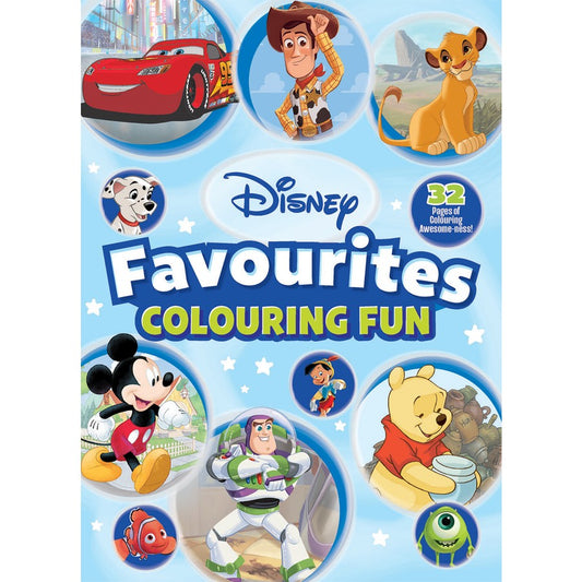 Disney Favourites: Colouring Fun (Blue)