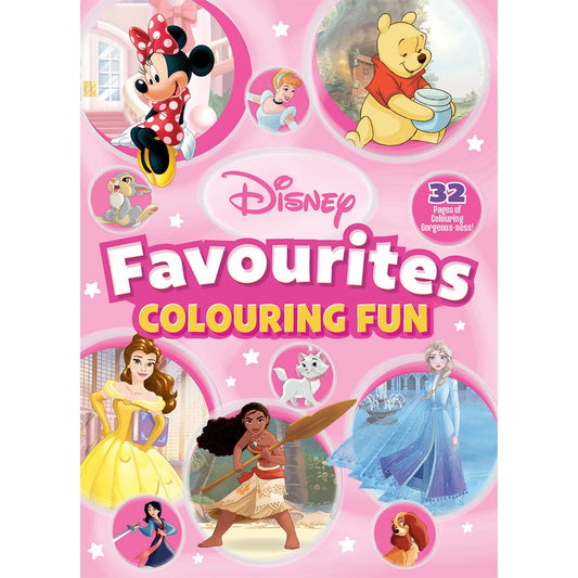 Disney Favourites: Colouring Fun (Pink)