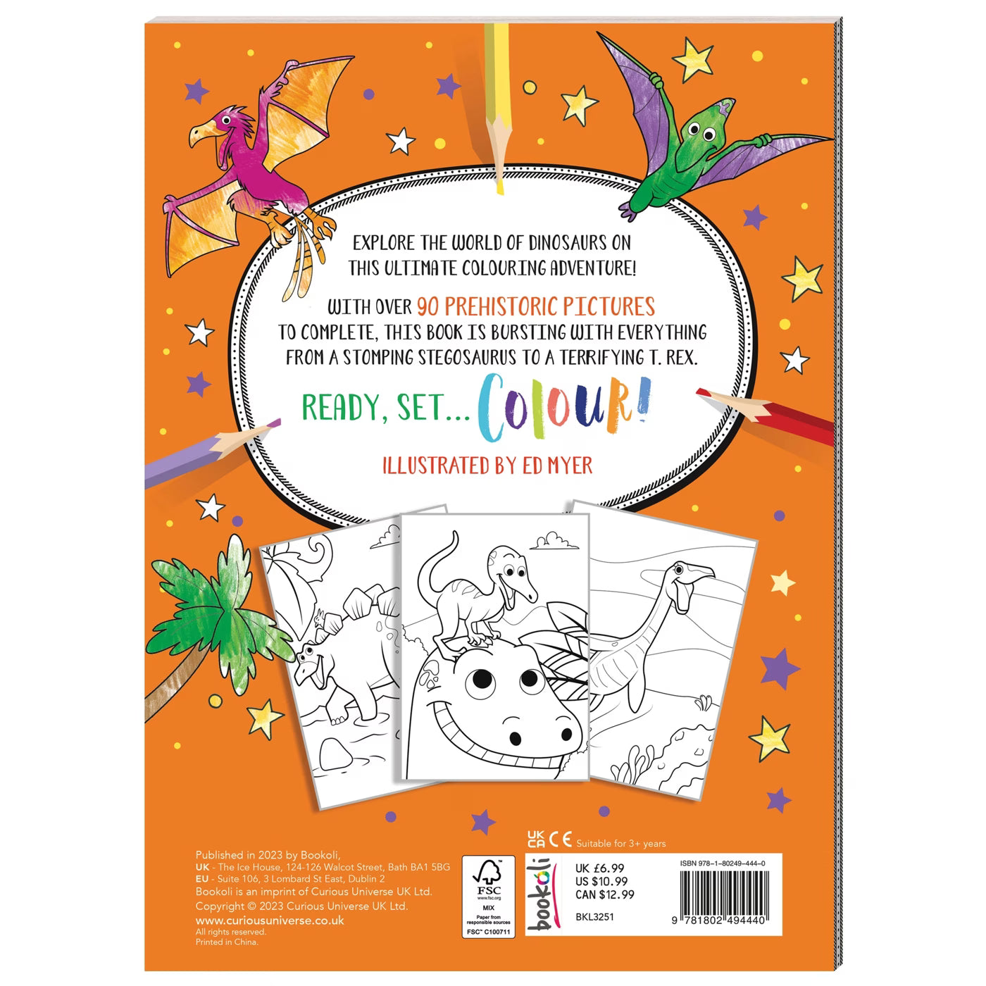 Dinosaurs - Mega Colouring Dinosaurs