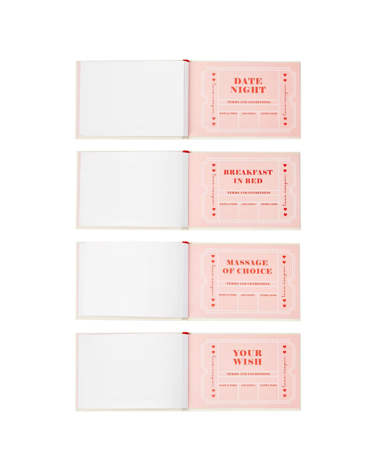 Love Coupons - Voucher Book