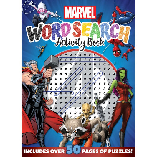 Marvel Word Search Activity Book