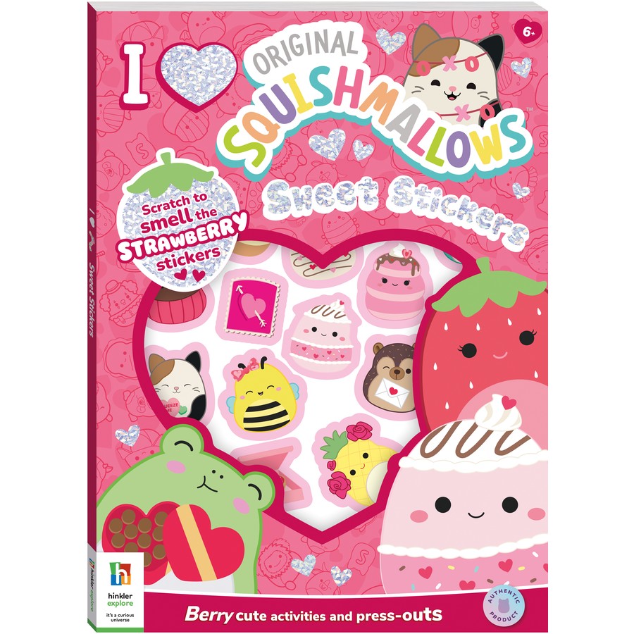 I Love Squishmallows Sweet Stickers