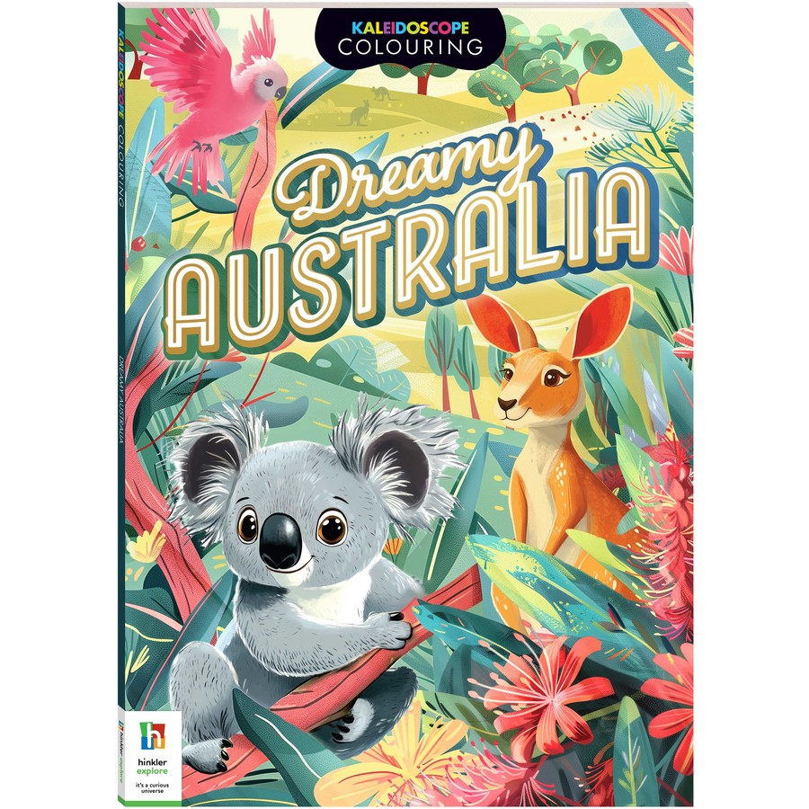 Dreamy Australia - Kaleidoscope Colouring