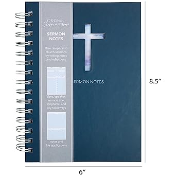 CR Gibson Sermon Notes Journal