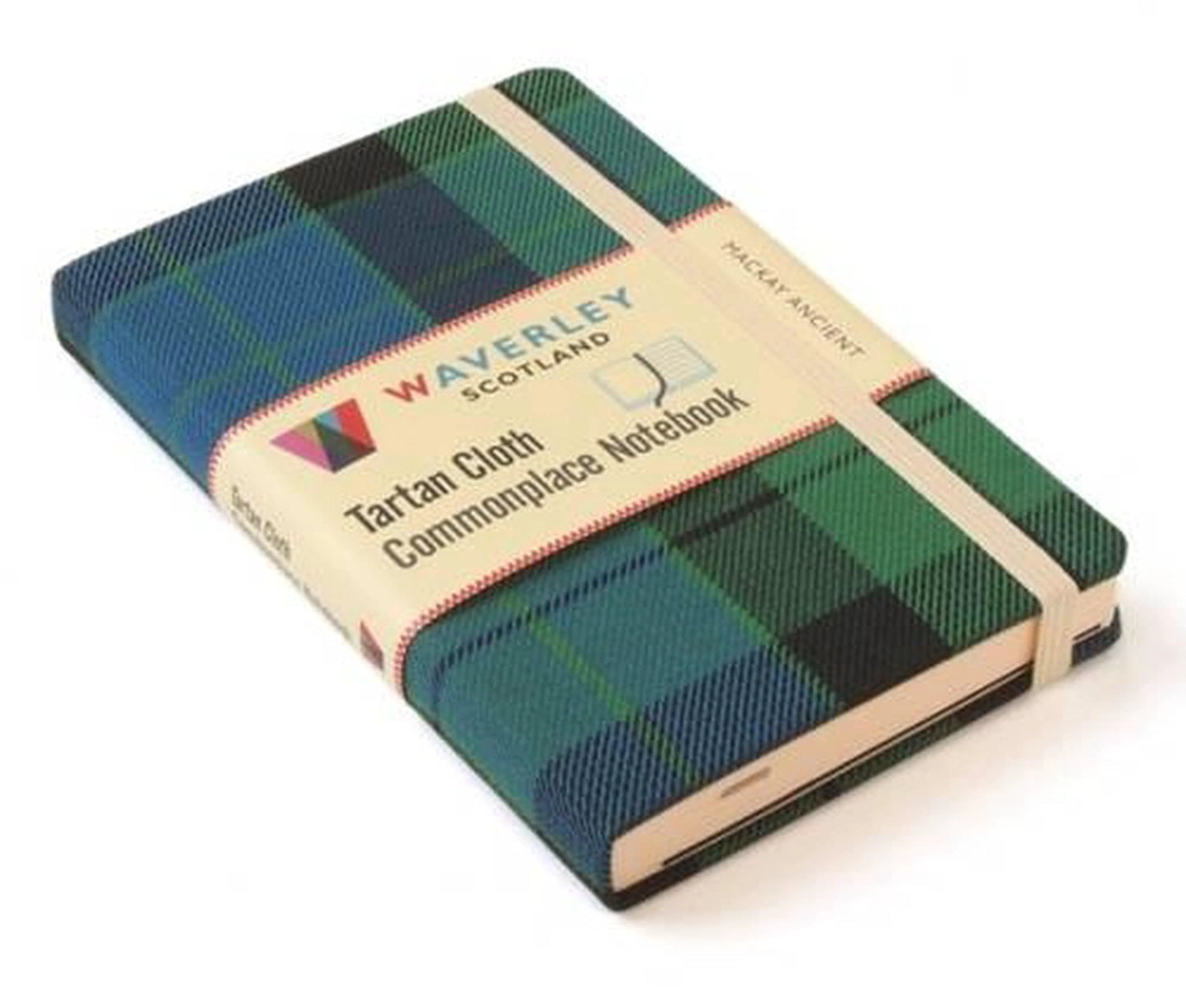 Waverley Scotland Waverley (M): MacKay Ancient Tartan Cloth Commonplace Notebook