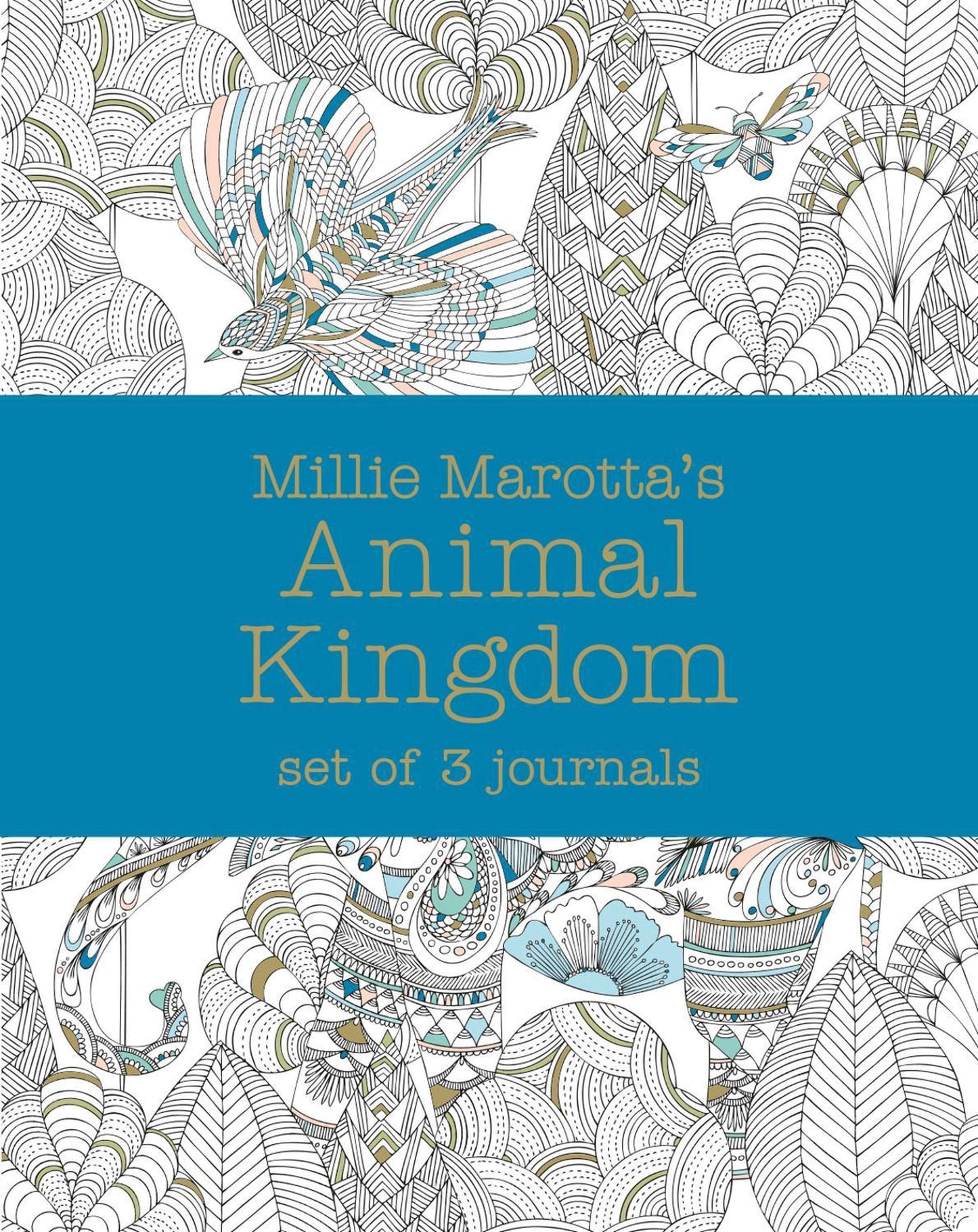 Millie Marotta's Animal Kingdom : Set of 3 Journals