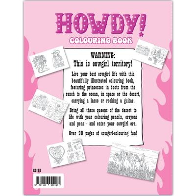HOWDY Colouring Book