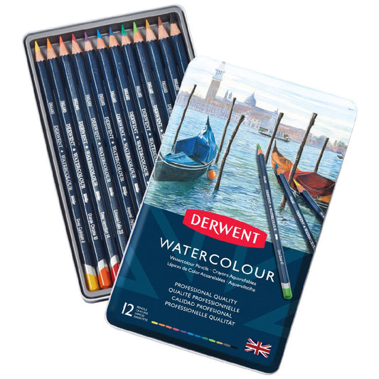 Derwent Watercolour Pencils 12 Pack