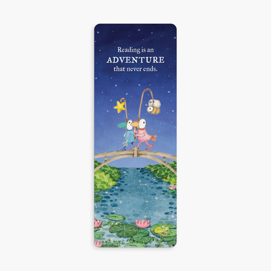 Twigseeds Bookmark - Reading is an adventure that never ends