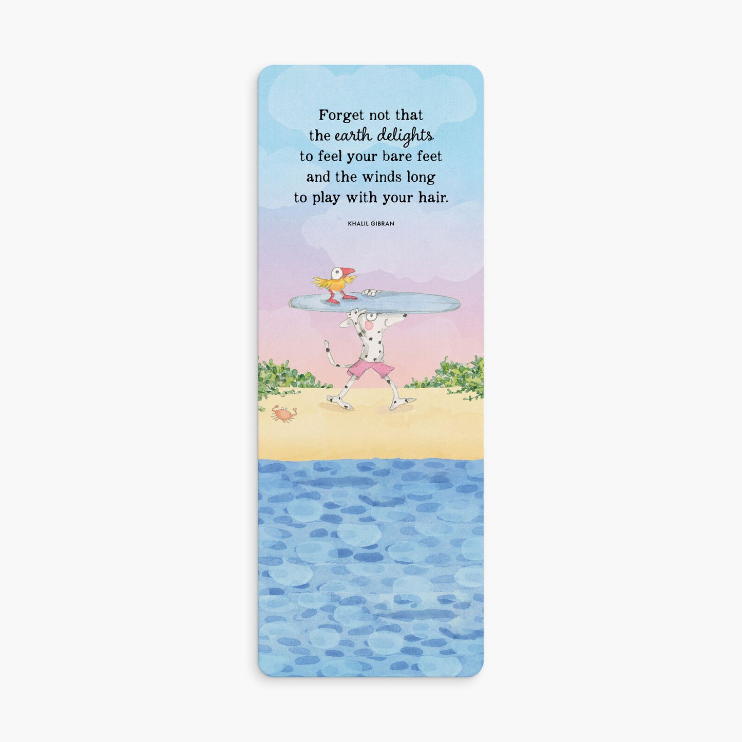 Twigseeds Bookmark - Forget not that the earth delights...