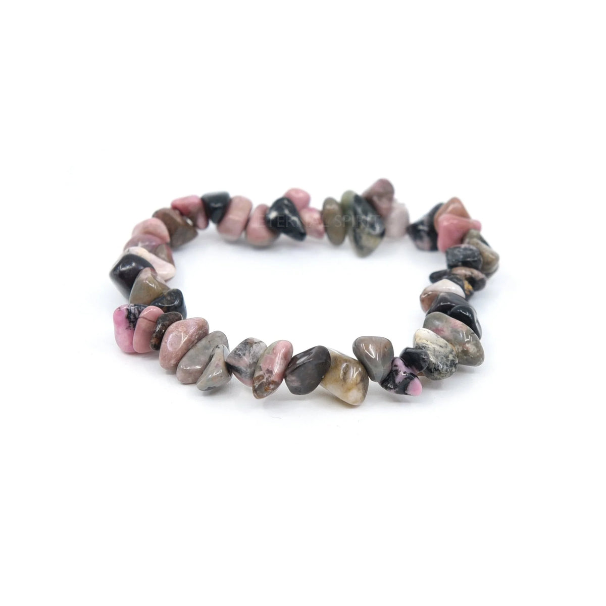 Rhodonite Chip Bracelet