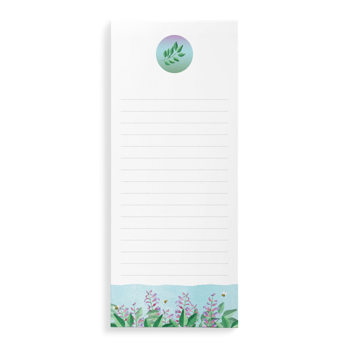 Sage Magnetic List Notepad - Cottonwood