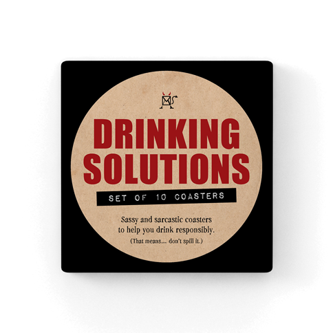 Defamations Drinking Solutions coasters