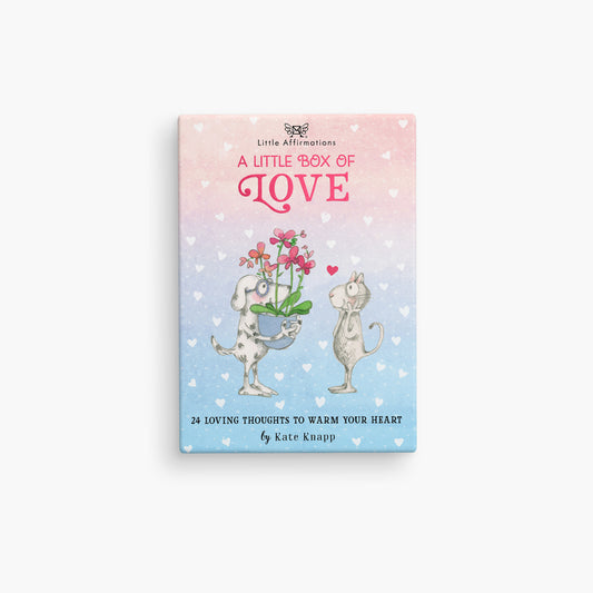 Twigseeds Affirmation Cards + Stand - A Little Box of Love