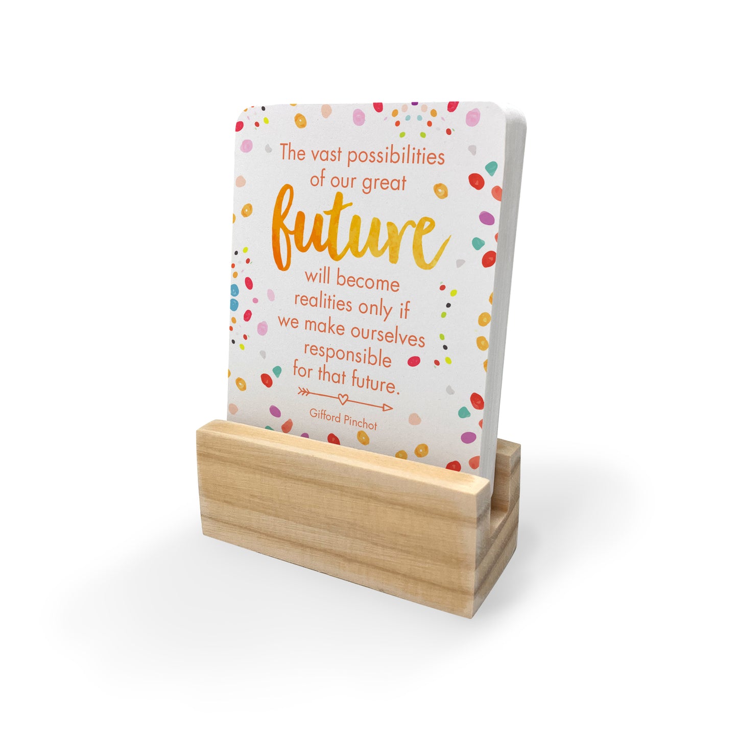 Little Affirmations - Inspirational Affirmation Cards + Stand - Positive Thoughts