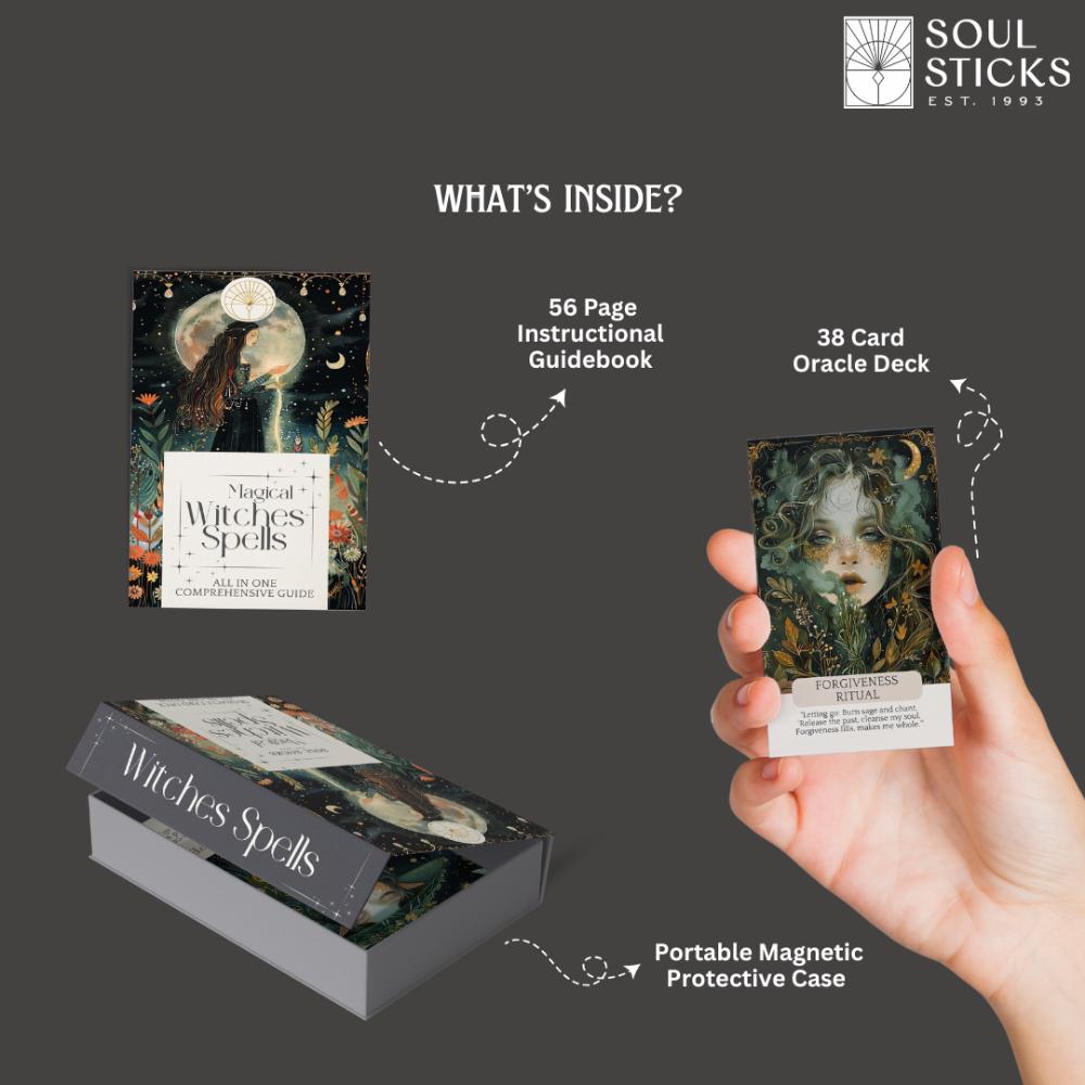Magical Witches Spells Oracle Cards