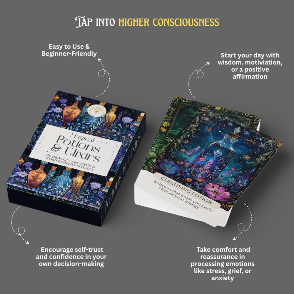 Magical Potions & Elixirs Oracle Cards