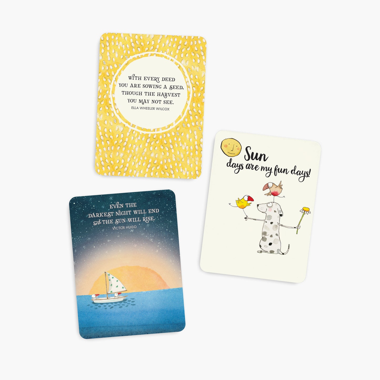 Twigseeds Affirmation Cards + Stand - A Little Box of Sunshine