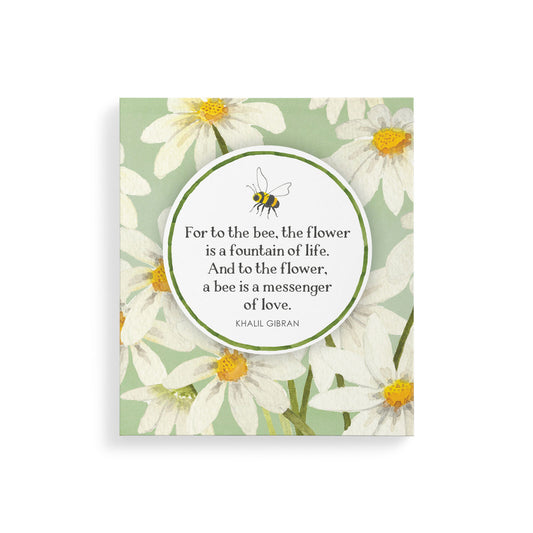 Bee Notepad - Daisy